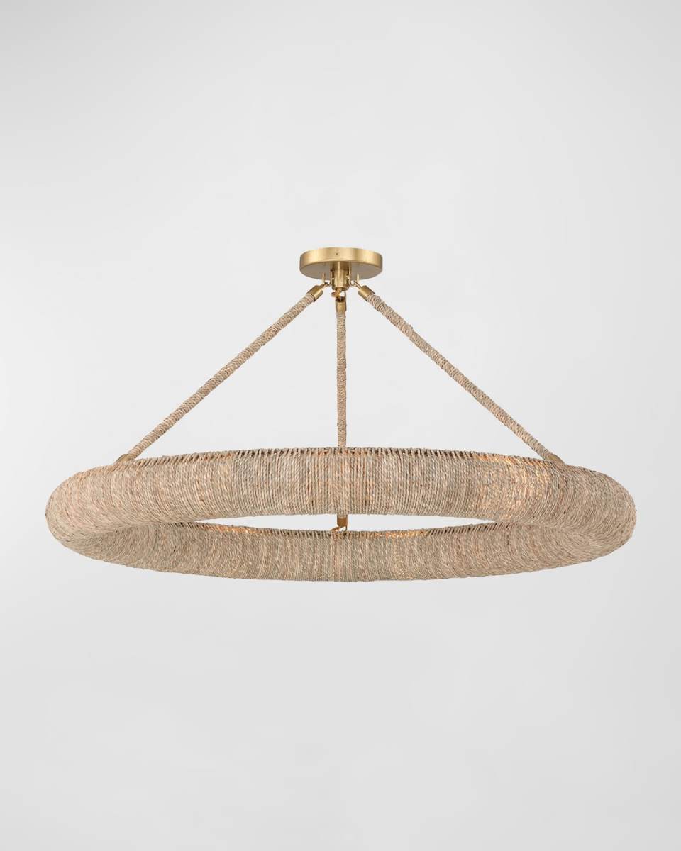 Oakley 8-Light Semi-Flush Mount